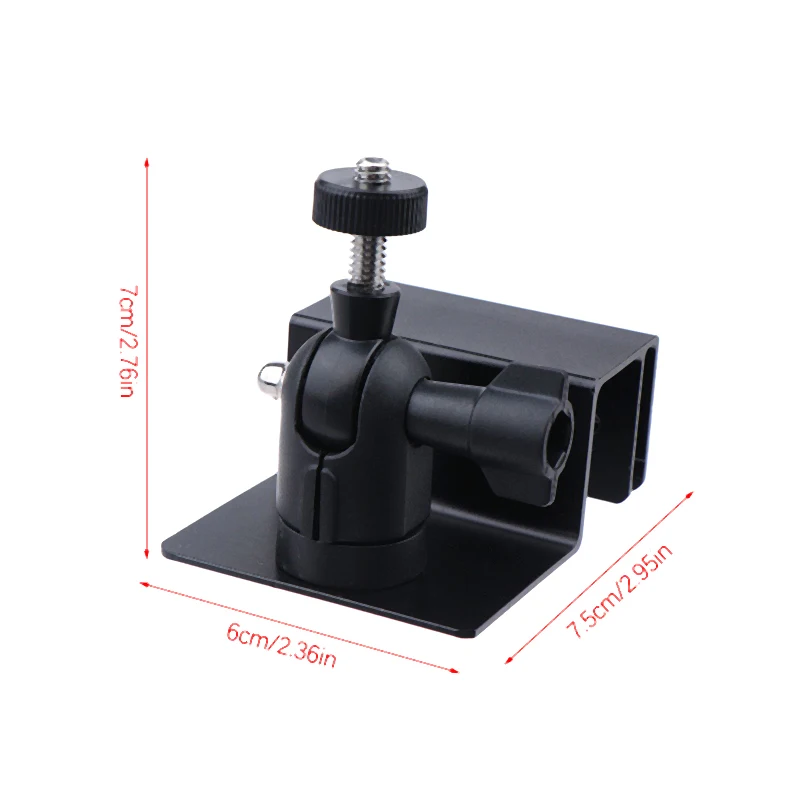 Специальный кронштейн для мониторинга желоба от дождя, устойчивый к атмосферным воздействиям кронштейн для желоба с универсальным винтовым адаптером, регулируемый для камер