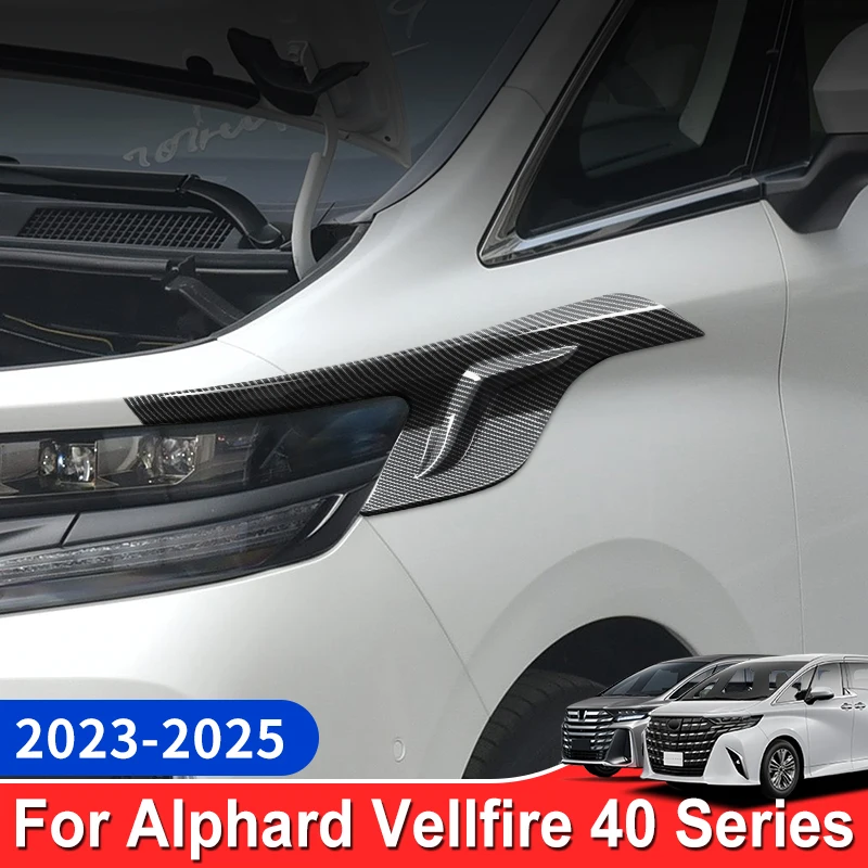 

Декоративная полоса/основание фар (для Toyota Alphard/Vellfire 40 серии 2023-2025) Аксессуары для модификации внешнего украшения