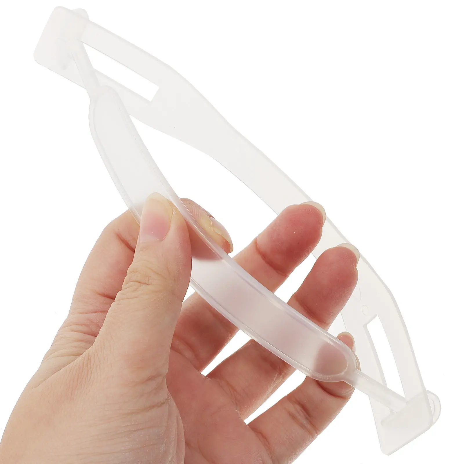 100Sets Cardboard Box Handles High Strength PP Material 25Kg Load Capacity Smooth Burr Free DIY Plastic Grab Handle for Shipping