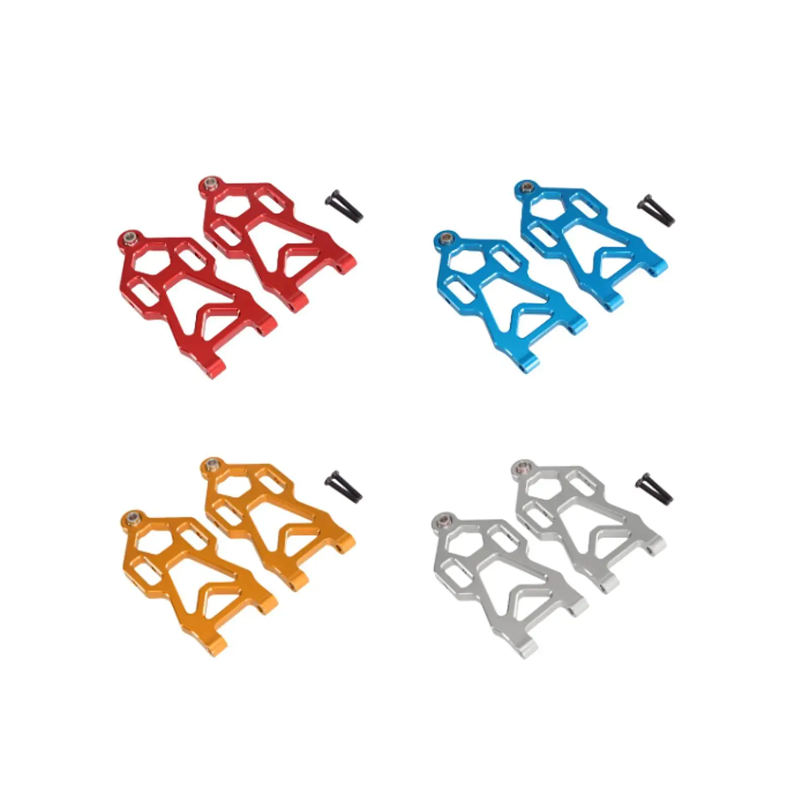 

before The Lower Arms for 1/16 RC Left Car Rights Rights Metal Parts Swing Aluminum Alliage for Souhiyu