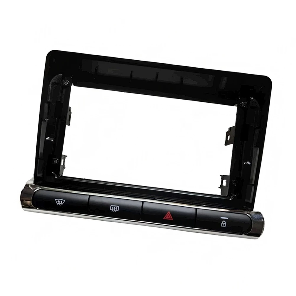 Dashboard Radio Replacement 9-inch fits 2 DIN for fascia Car Dashboard Modification Kit Precision-molded Dashboard