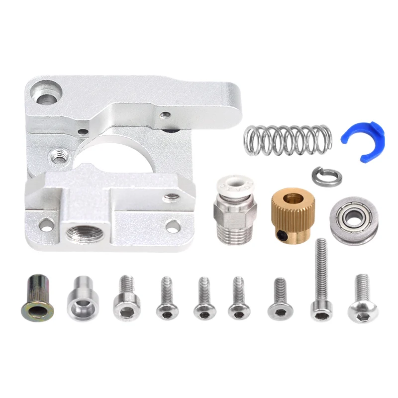 Upgraded Creality Ender 3 Aluminum Alloy MK-8 Extruder Feeder Drive1.75mm Filament for CR-10 CR-10S 20 Printer Accessories