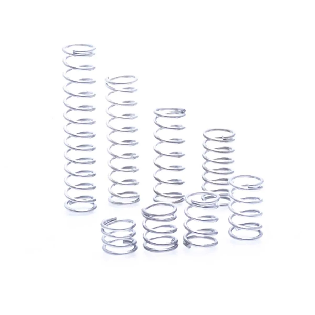 304 Stainless Steel Compression Spring Wire Diameter 0.5 Outer Diameter 5/6/7/8/9 Size Pressure Spring