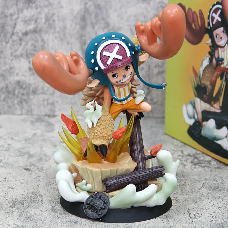 One Piece Pt Joba Tony Corner Reinforced Doll Model Gk Statue Handmade High Quality Pvc Color Box Decoration