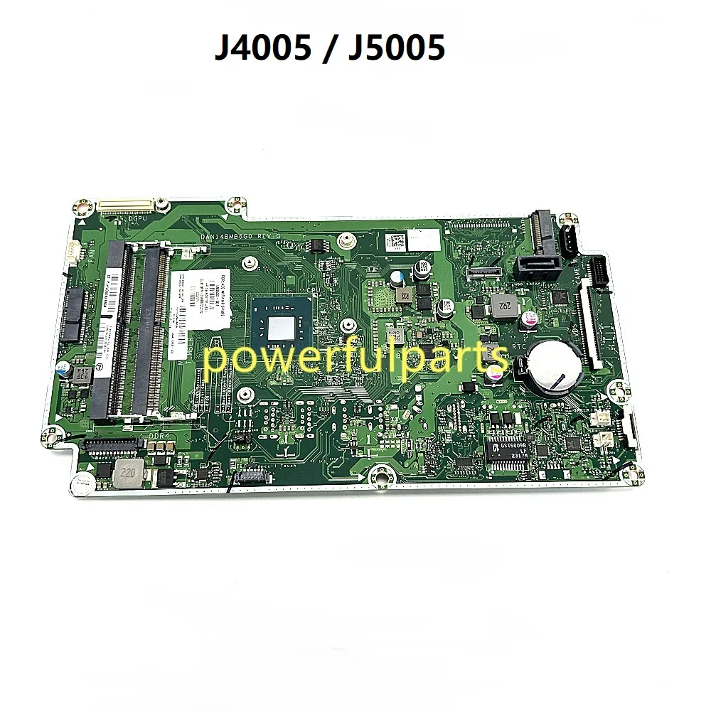 

For HP 22-DD 24-DF 22-DF Motherboard L90530-601 L90529-601 DAN14BMB6E0 J4005 J5005 CPU On-Board Working Good