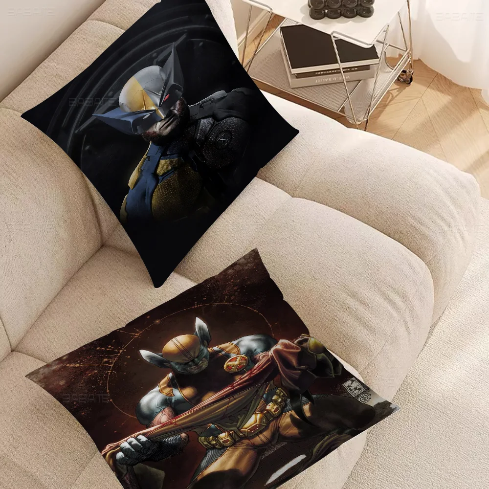 Wolverine Pillowcase Toon Gift Cushion Cover Bedroom Home Sofa Chair Seat Decor Pillow Case