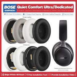 Replacement Ear Pads For Bose QuietComfort Ultra QC Ultra Headphone Accessories Headset Ear Cushion Repair Parts Memory sponge
