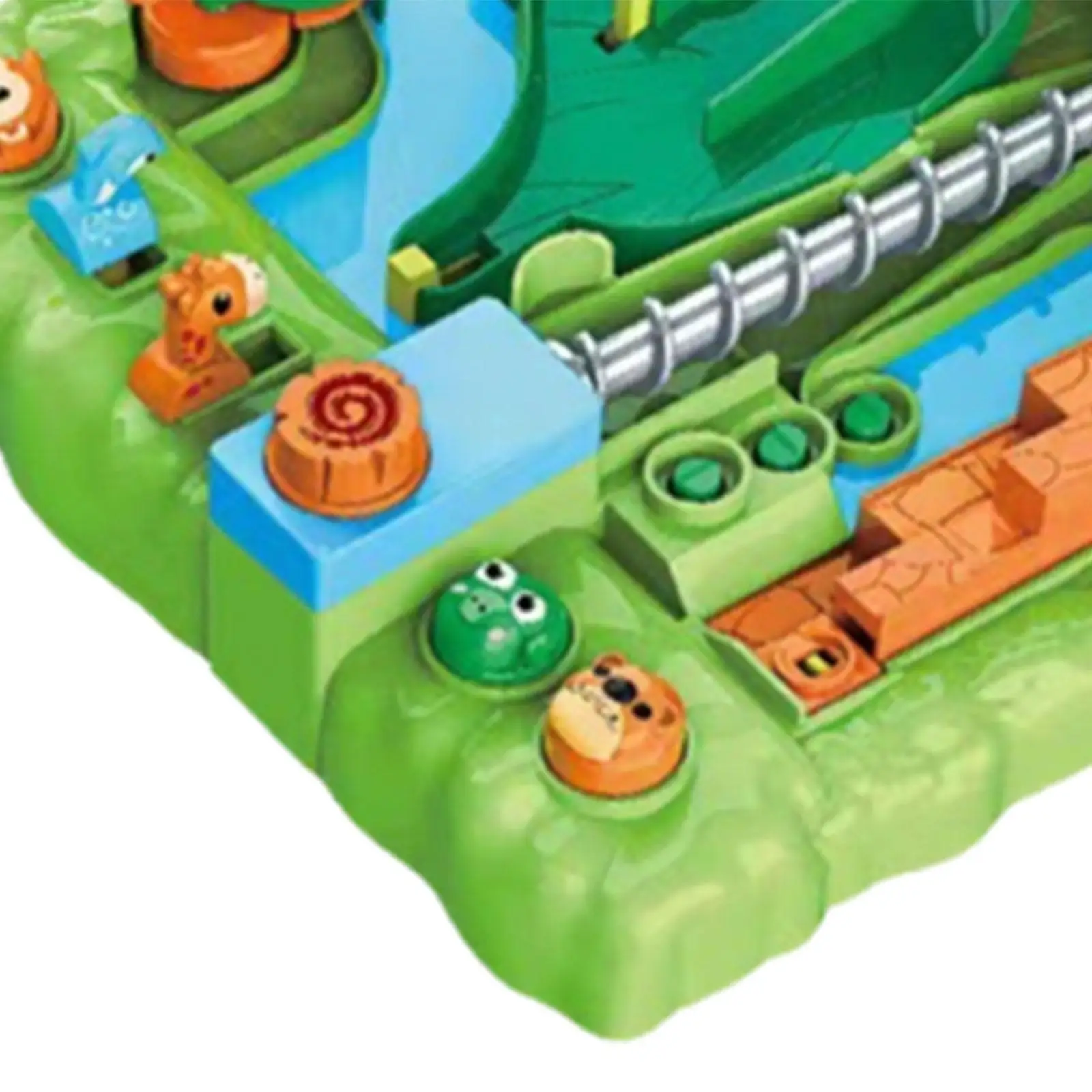 Blocos de construção de corrida de mármore jogo de tabuleiro para crianças diversão em família brinquedo educativo conjunto de jogo de construção criativa