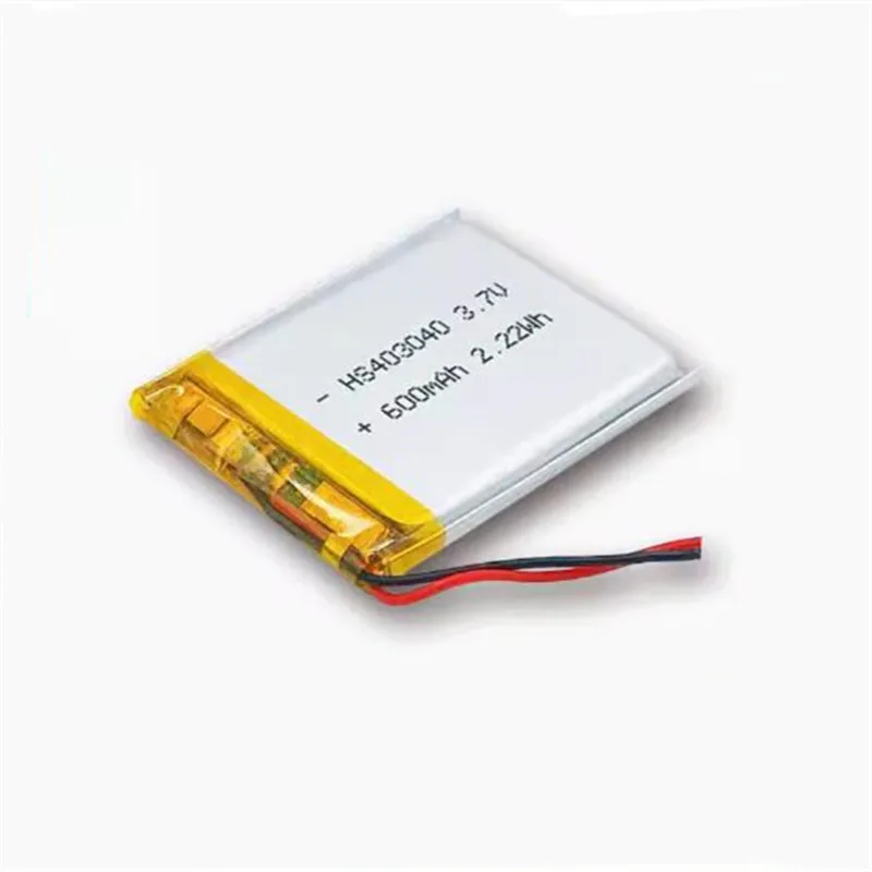 

jiaxinda 3.8V 600mAh 403040 polymer lithium battery