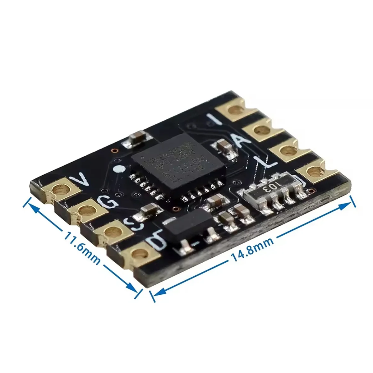 2025+ 3Pcs MPU-6050 Module Triaxial Acceleration Gyroscope Module 6DOF Gyroscope Sensor Module for Robotics DIY Projects