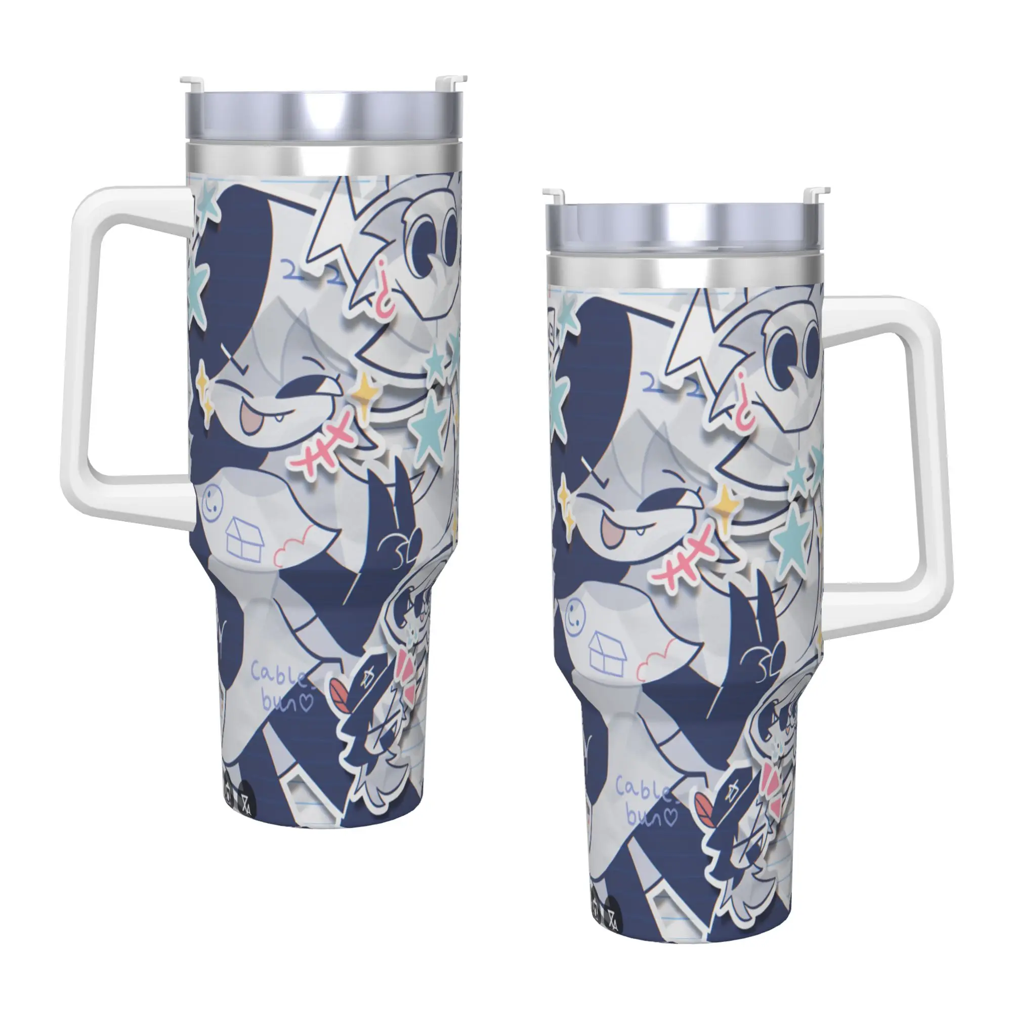 FPE F-Fundamental P-Paper E-Education Stainless Steel Tumbler  Travel Car Mugs Large Thermal Cups Milk Tea Water Bottle