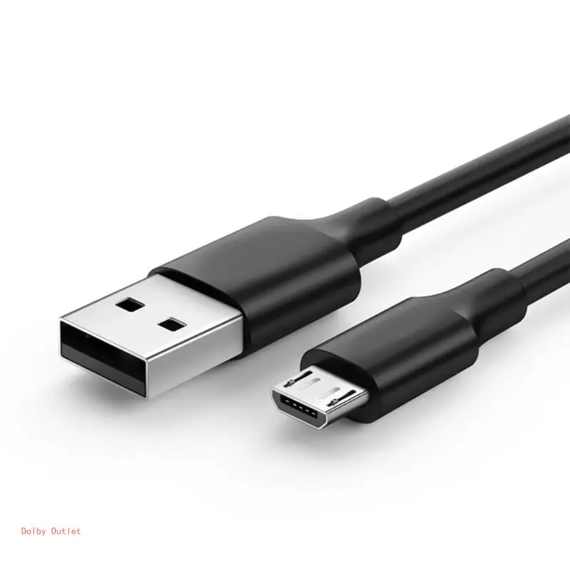 8-Meter Long Extended Micro USB Data Cable Cord Thick Power Cable Wire OD4.5mm for Fast and Reliable Data Transfer