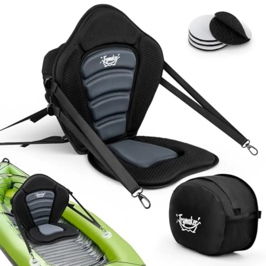 

Kayak Seats with Back Support for Sit on Top, Universal Paddle Board Seat for Inflatable Paddleboard, Sup, Canoe