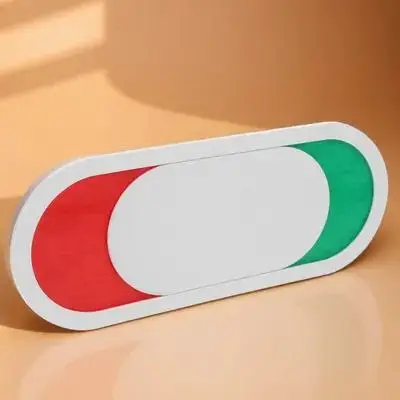 AOKWAWALIY Privacy Sign Occupied Vacant Slider Door Indicator for Home Office Hotel Conference Room