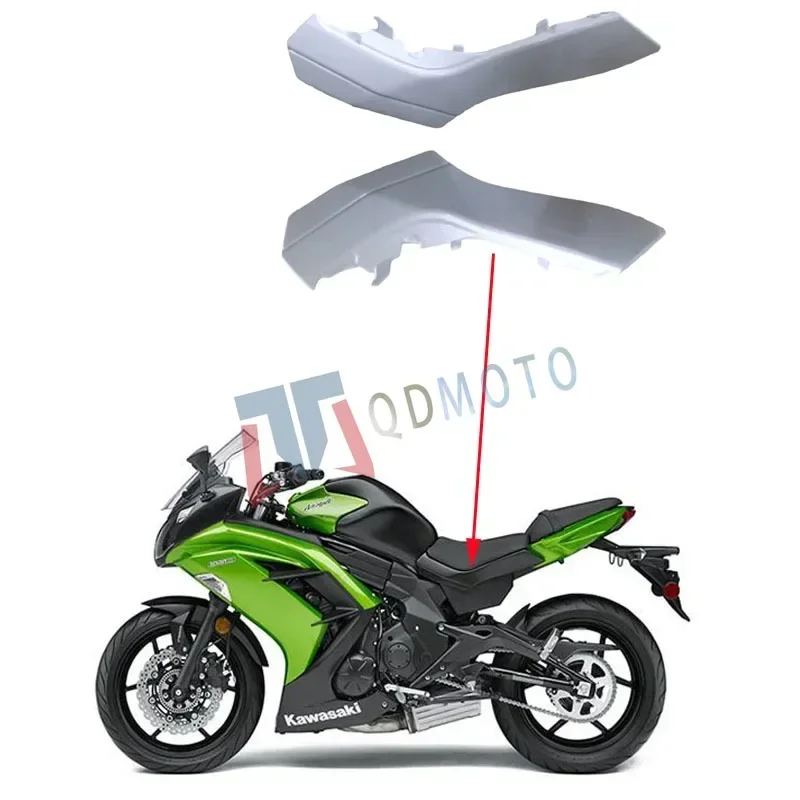 Pour Kawasaki Ninja 650R EX 650 ER-6F 2012-2016 Moto Non Peint Magasins et Droit Petite Plaque ABS Injection Carénage