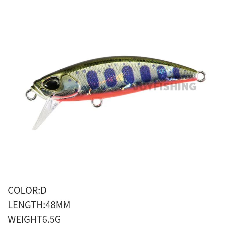 1Pcs 48mm/50mm Sinking Minnow Lure Hard Bait Wobblers Minnow Carp Fishing Lure Isca Pesca Artificial Minnow Lure for Trout Bass