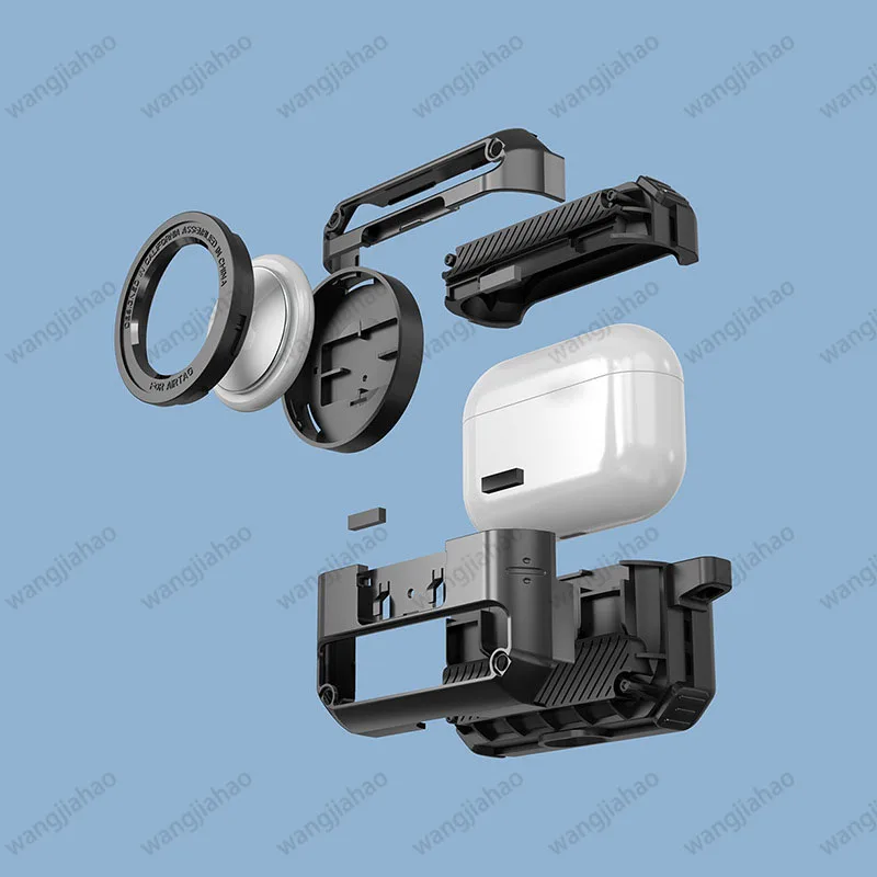 Carcasa elástica para auriculares Airpods 3 21, adecuada para tres generaciones de fundas protectoras de auriculares + funda airtag para AirPods Pro