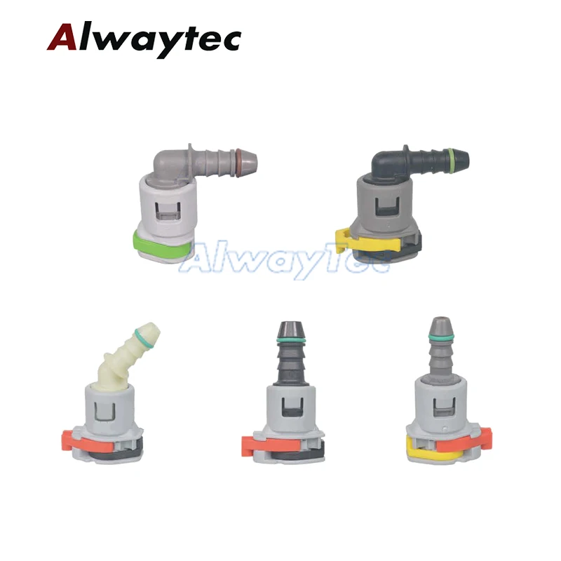 

7.89mm 5/16'' Id6 Id8 Fuel Line Hose Quick Release Connect Filter Filtration Radiator Pipe Fittings Female Connector