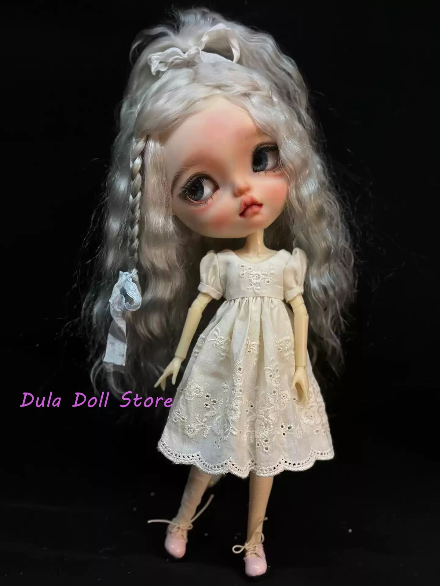 

Одежда для кукол Dula, платье с принтом Blythe ob24 ob22 Azone Licca ICY JerryB 1/6, аксессуары для кукол Bjd