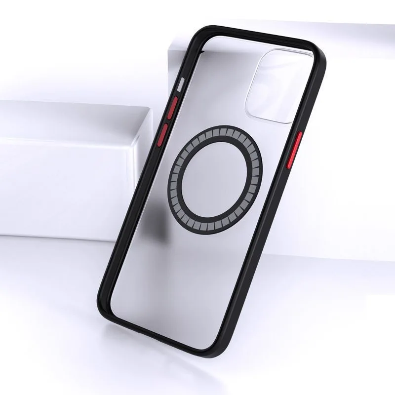 2Pcs Metal Plate Sticker Ring for Magsafe Wireless Charging for Iphone14 Magsafe Mobile Phone Magnetic Metal for Samsung S23