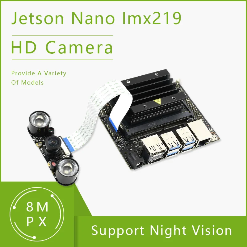 IMX219 Camera Module 120/160/200/77°FOV,IR infrared night, 8 Megapixels HD wide-angle,Applicable for Jetson Nano