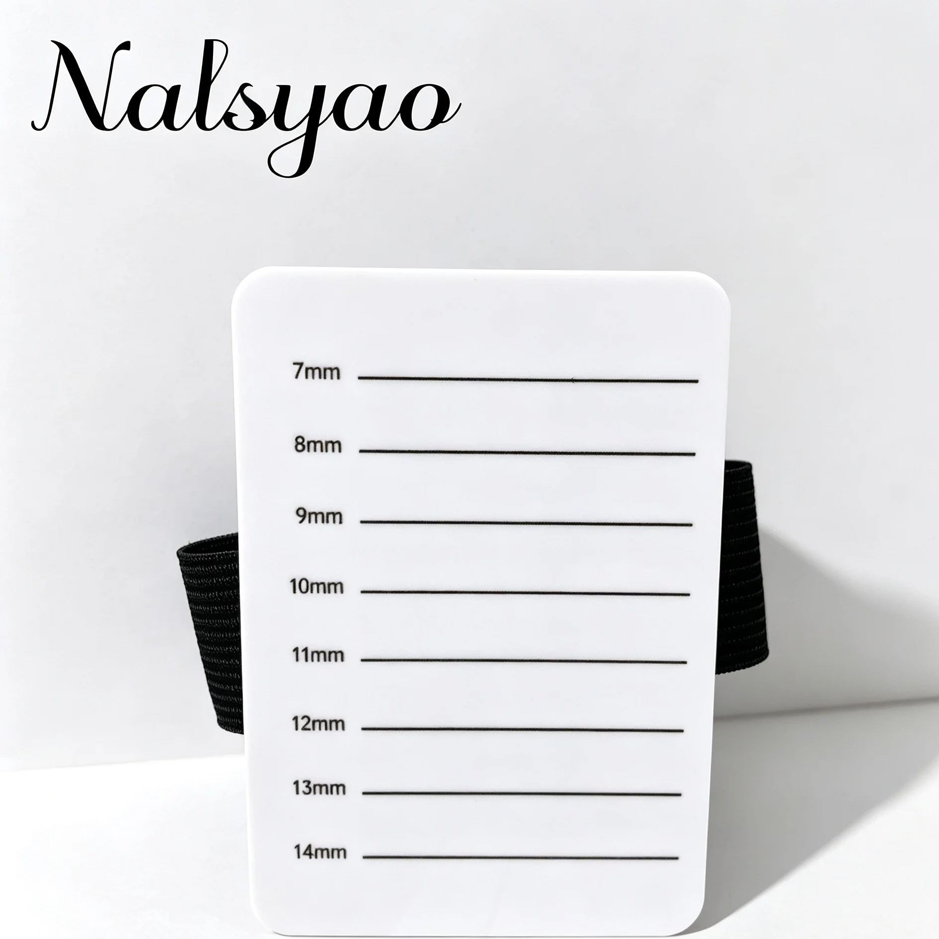 Eyelash Extension Pallet With Adjustable Wrist Strap Hand Plate Lash Holder Grafted Eyelash Show Board Nalsyao Eyelash Extension