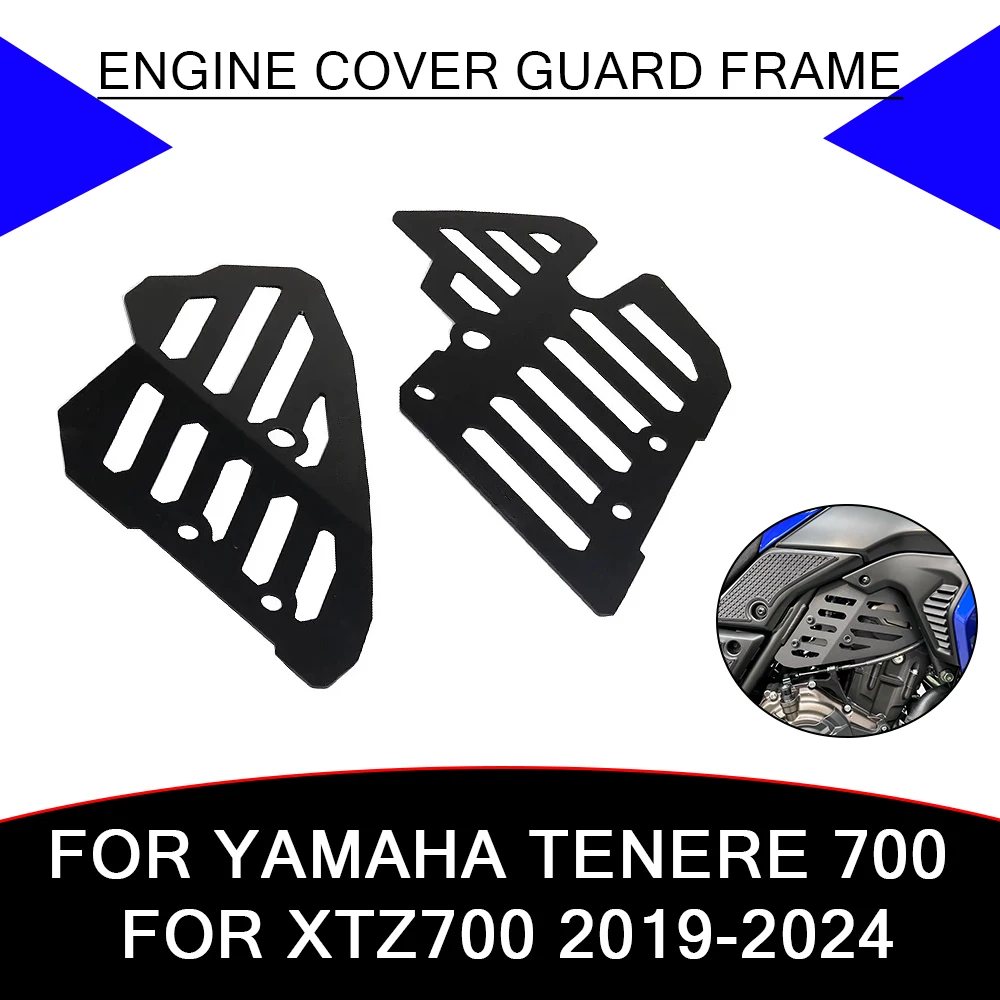 

Motorcycle Accessories Motor Cover Throttle Cam Protector Crap Flap Engine Guard For Yamaha Tenere 700 Rally XTZ700 Tenere700 T7