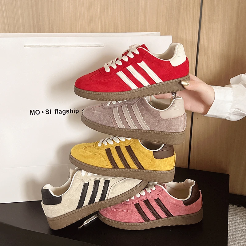 

Women's Fashion Casual Shoes 36-40 New Strap Lightweight Walking Comfortable Sneakers Non-slip Wearable Flat Bottom Couple Shoes