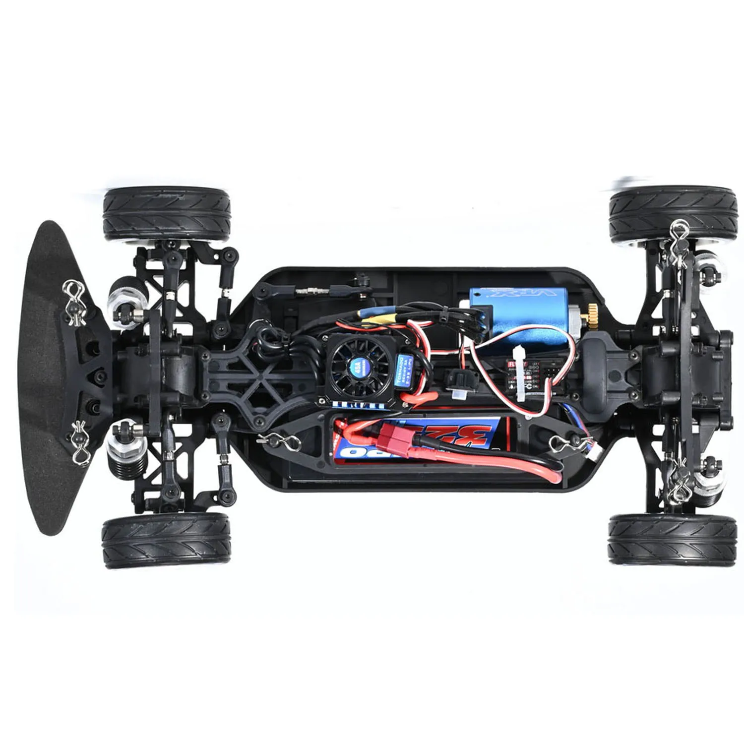 60-70KM/H Ad Alta Velocità VRX RH1026 1/10 Auto Elettrica Fuoristrada Radio Controllata 4WD Modello RC Veicolo 3650 Motore Brushless 45A ESC