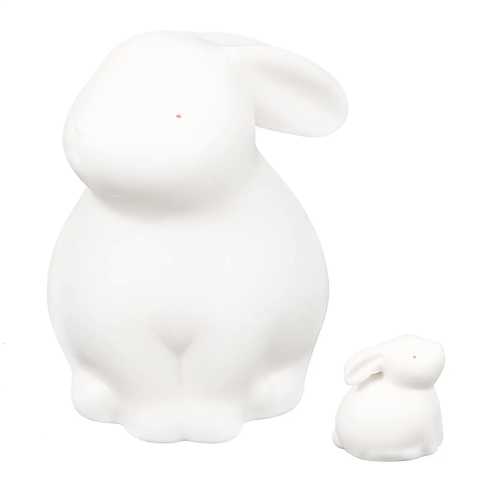 

Ceramic Rabbit Ornament Animals Bunny Decor Decoration Statue Home Ceramics Figures Baby Pet