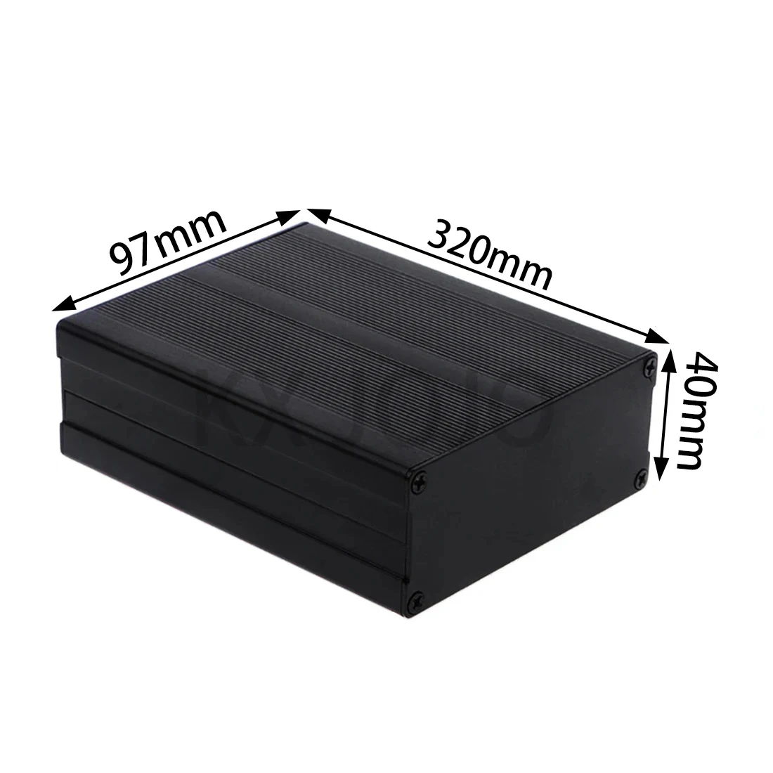 

Special Link Aluminum Enclosure 97*40*320mm 2pcs Silver Black According to Customer Customization