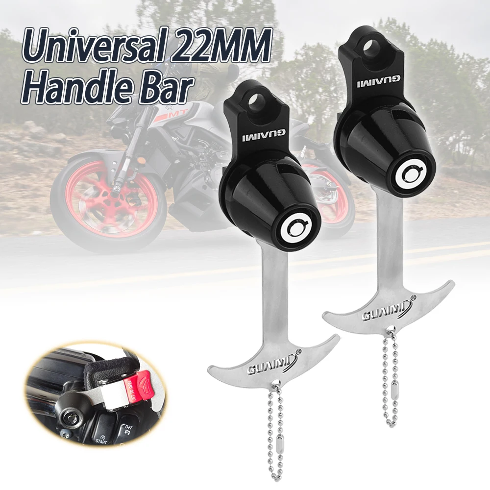 盗難防止ヘルメットロック-ハンドルバーマウント-22mm-7-8インチ-キーセット付き-バイク用ユニバーサルセキュリティロック-bmw用-アプリリア用-ピアッジオ用