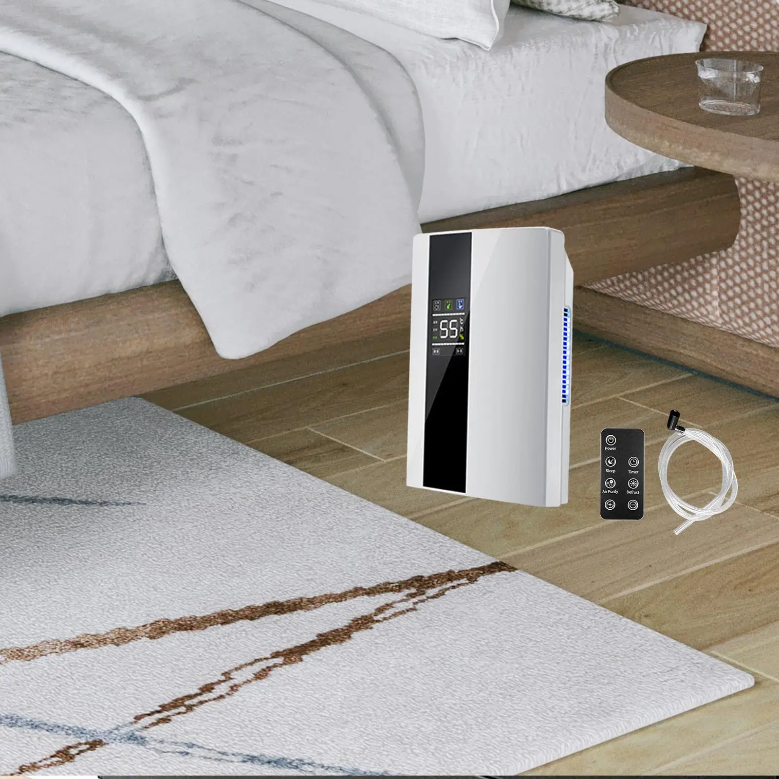 ミニ電気除湿機,地下室,低騒音,家庭用バスルーム用