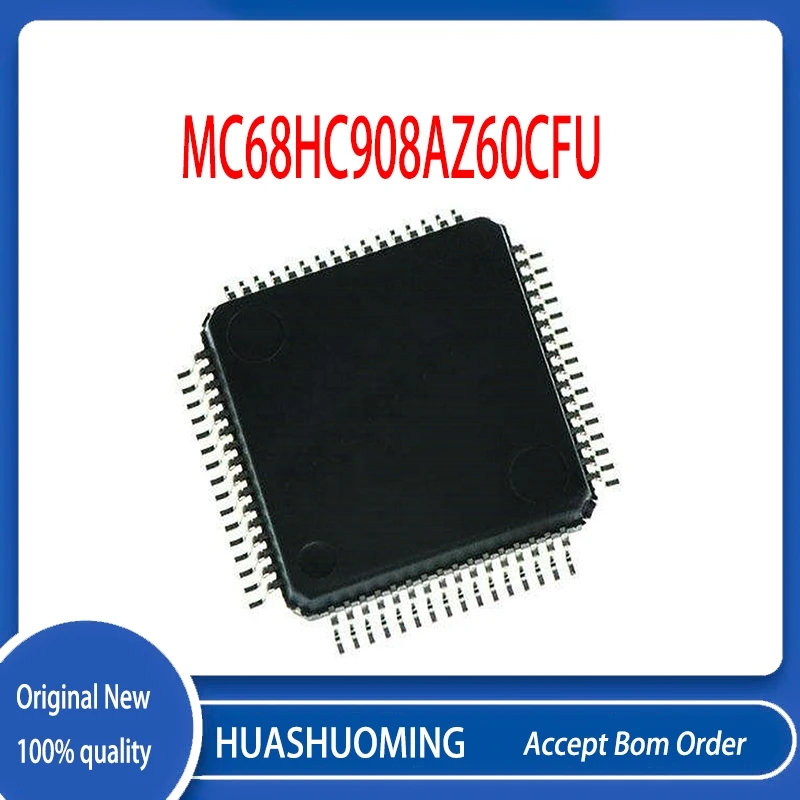 

1PCS/LOT MC68HC908AZ60CFU MC68HC908AZ60 QFP64