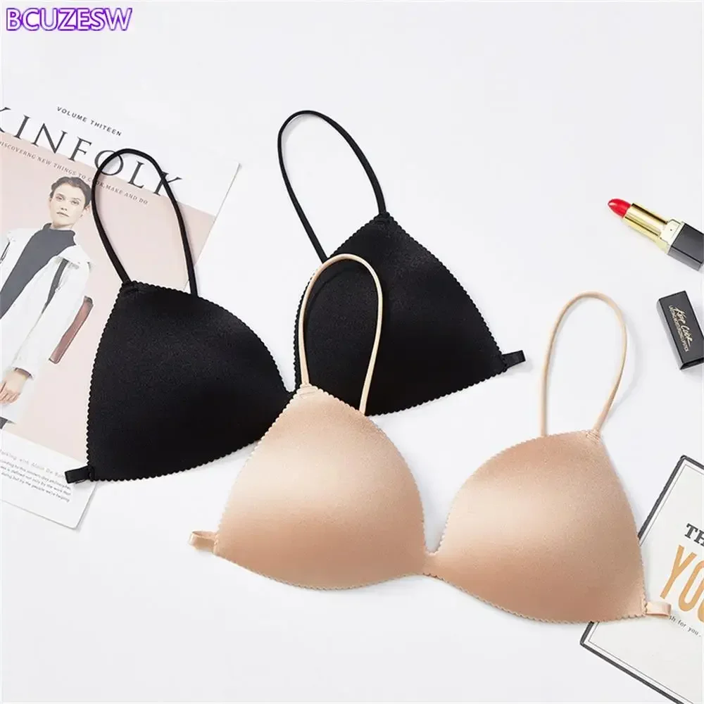 Thin Cup Sexy Seamless Push Up Bra Front Closure Underwear Female Brassiere Modis Lingerie Bras for Women Female Intimates