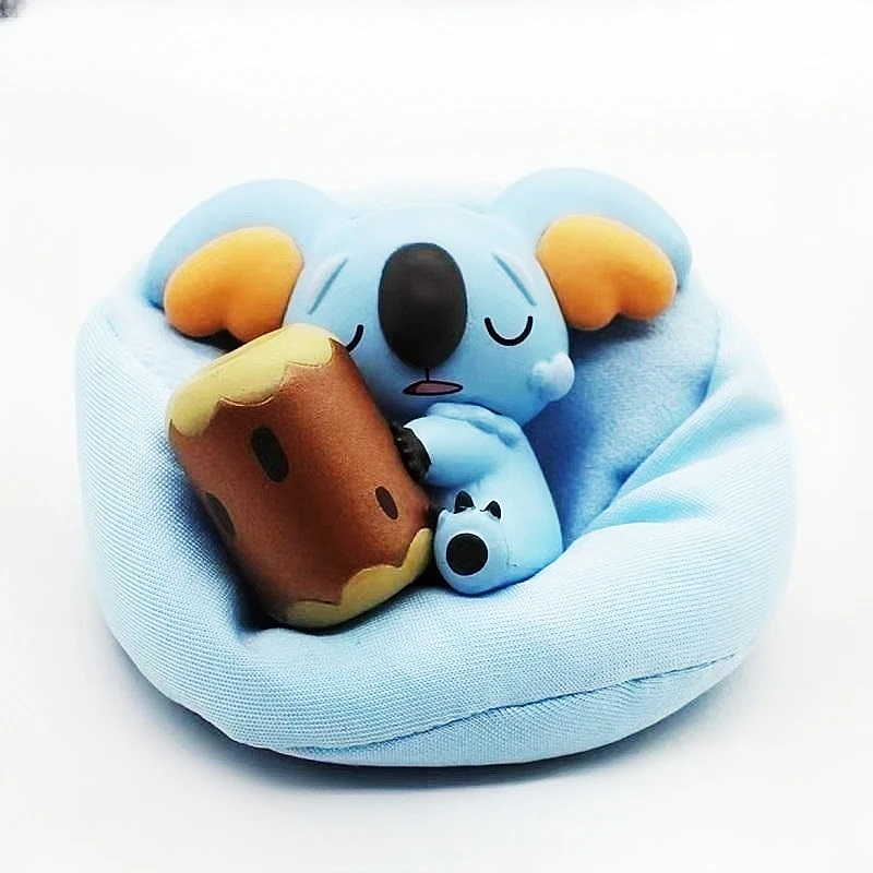 6 Stück Anime Pokemon Modell Kit Charaktere Figur Sternen traum Pikachu Eevee Serie Auto Innen hand Schlaf position Spielzeug Geschenke