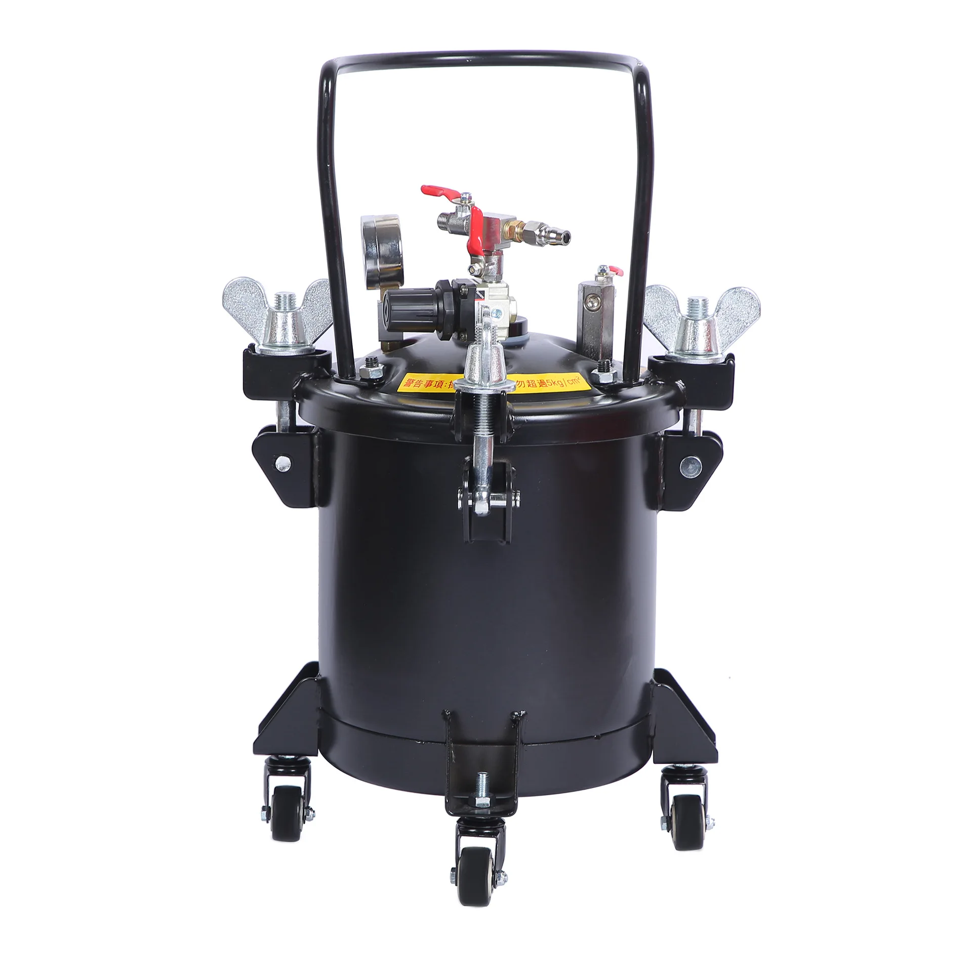 Pneumatic Pressure Barrel Stainless Steel Spray Tank Spray Paint Pressure Tank Automatic Stirring Paint Ink Glue Paint