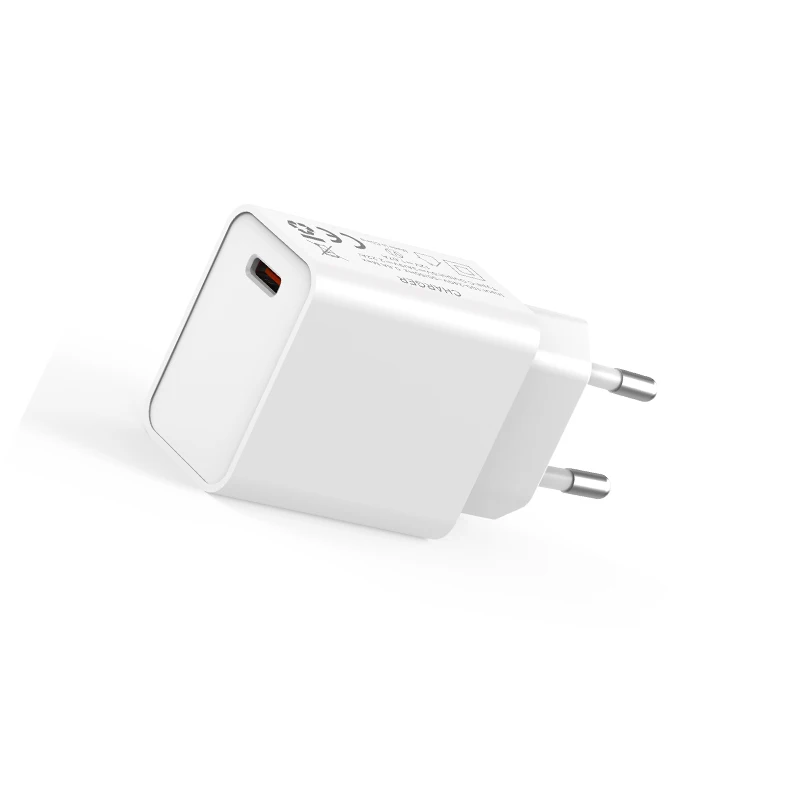 

EU/US/UK Adapted PD 20W Type C Super Fast Charger for All Mobile Phone Chargers