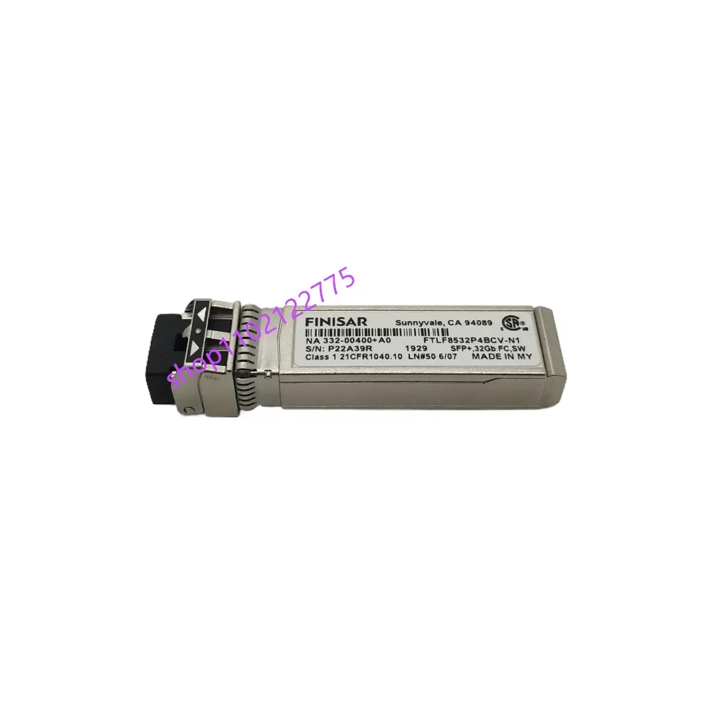 

Finisar Sfp 32gb Optical Network Module FTLF8532P4BCV-N1 332-00400+A0 01KP583 Finisar 32G FC SW 850nm 100M Optical Transceiver