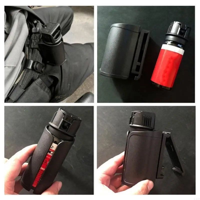 Flashlight Holder 360-Degree Rotating Flashlight Flashlight Black Color