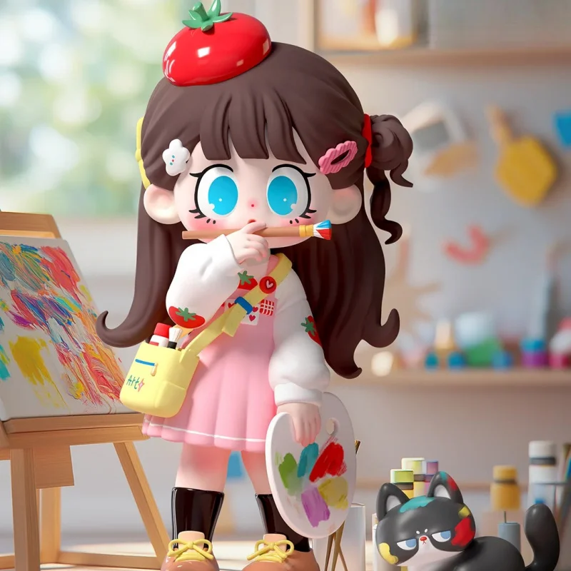 

Presale for 60 Days Milay Daily Times Series Blind Box Caixa Caja Cartoon Ornaments Kawaii Toys Cute Action Anime Figures