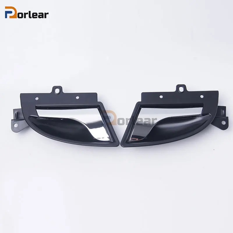 

2PCS Inner Door Handle Black Kit For Maserati GranCabrio GranTurismo 981603100 981603000
