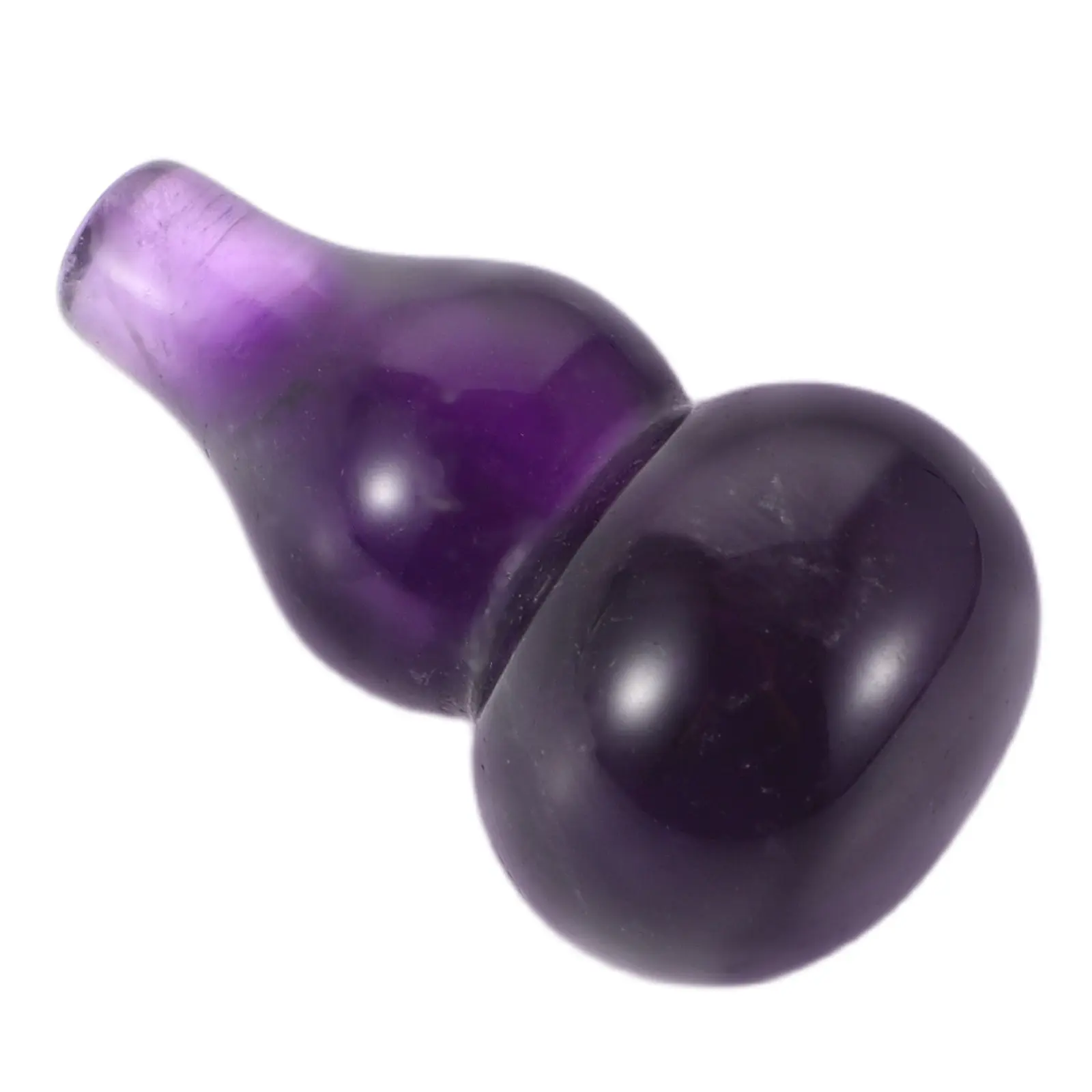 Meticulously Handpolished Crystal Gourd Sculpture Home Decor Desktop Gourd Ornament Office Tabletop Decoration Aesthetic