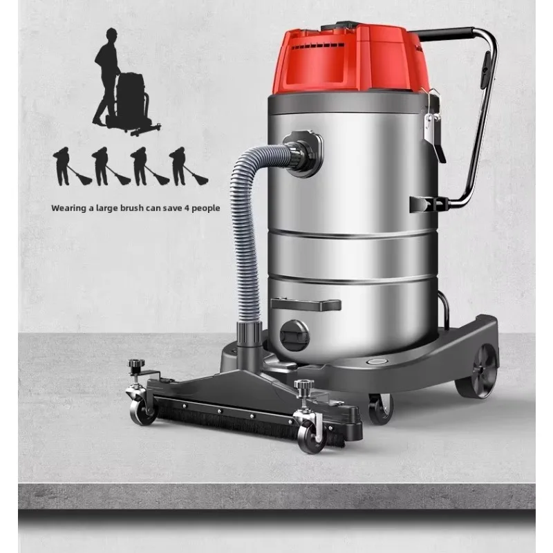 Outdoor Garage Factory Workshop High Power Dual Use Wet Dry Industrial Vacuum Cleaner Large Capacity Dust Tank Electric