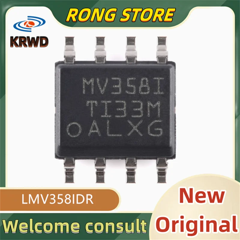 

50PCS MV358I New and original LMV358IDR LMV358ID LMV358I 358IDR SOP-8