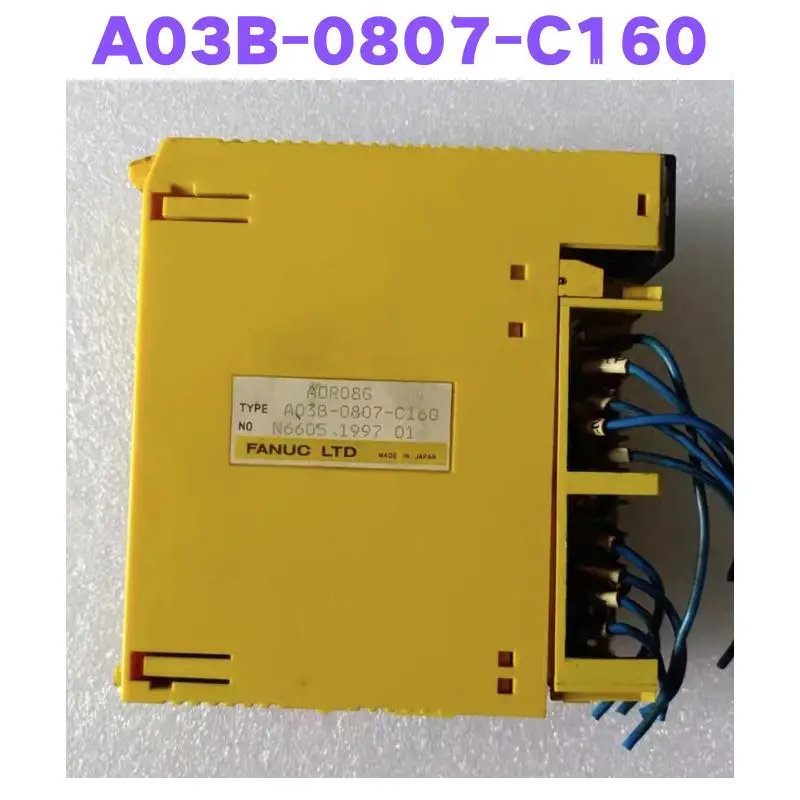 Second-hand A03B-0807-C160 A03B 0807 C160 IO Module Tested OK Quick Shipment