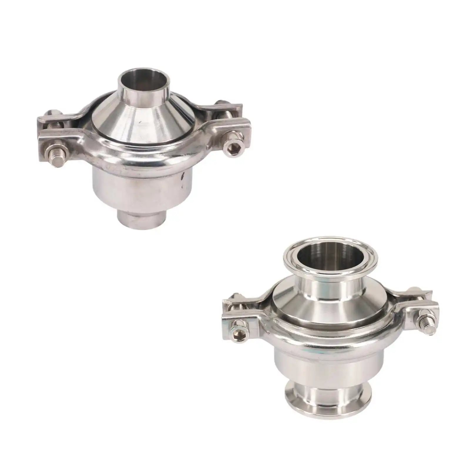 

Запорный клапан санитарный из нержавеющей стали 304, Tri-Clamp 19/25/32/38/45/51 мм (1.5" 2 "), обратный, 229 PSI