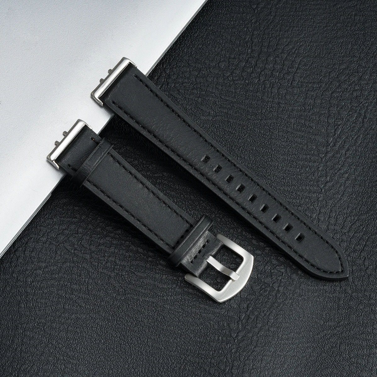 Lederarmband für Samsung Galaxy Fit 3 Sportuhr, Zubehör, Ersatzgurt, Armband für Galaxy Fit 3, Correa – Detail 14