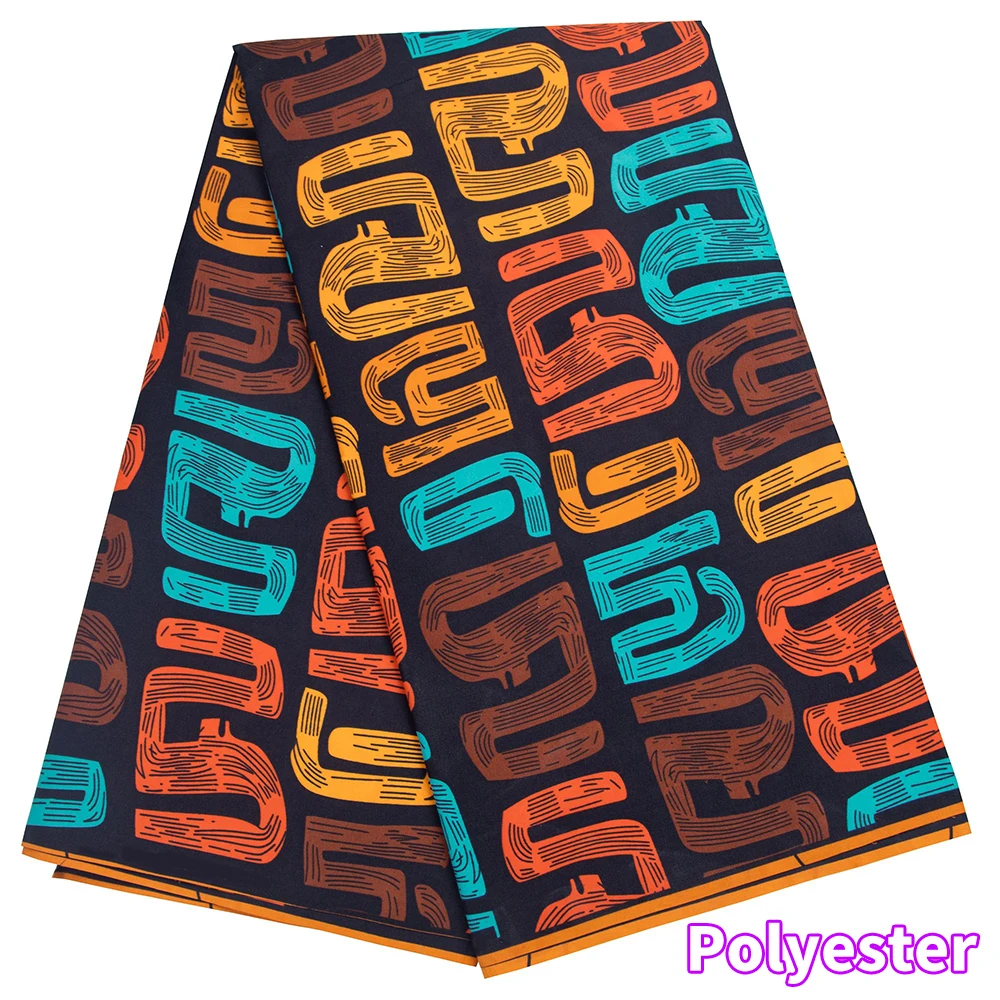African Ankara Print Fabric Cloth By The Yard Wax Fabric for Party Dress Making and Sewing Patchwork Nigeria Tissu High Quality