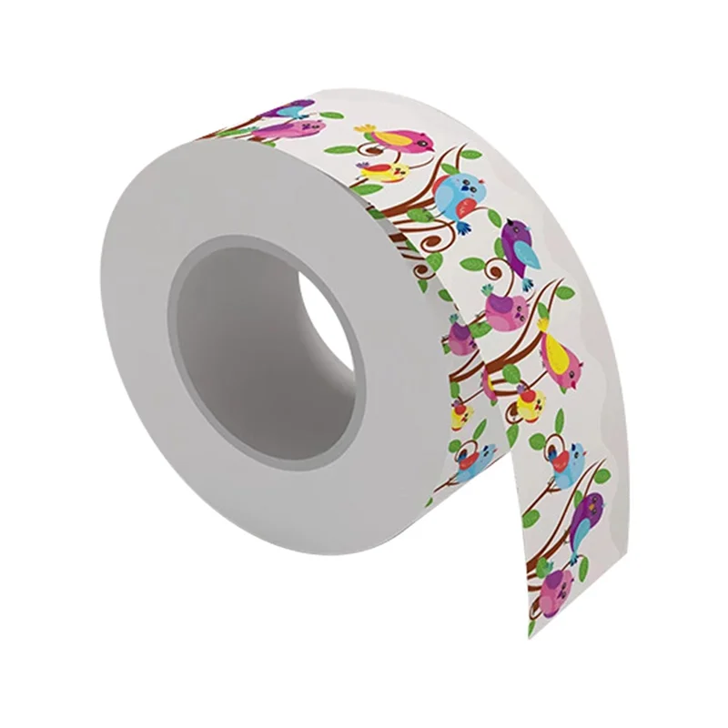 1 لفة لوحة الإعلانات الحدود الطيور لوحة الإعلانات ملصق لوحة الإعلانات الديكور 65.6Ft بطول لديكور الفصول الدراسية-TCE